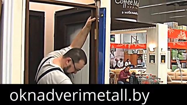 Установка межкомнатной двери из массива "клееный брус сосны" Могилев и область смотреть онлайн