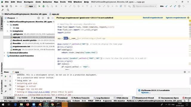 ML Project Implementation Session conducted at SKNCOE Pune Part2 смотреть онлайн