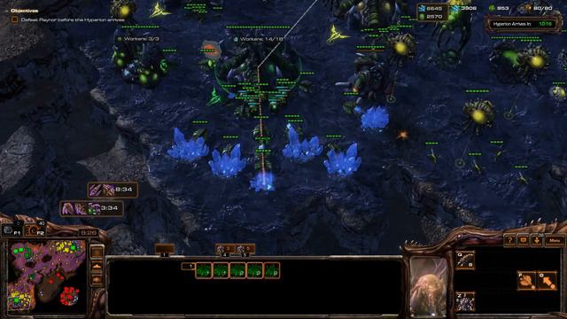 StarCraft 2 WoL Reversed "Zero Hour" смотреть онлайн