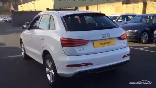YG63OES AUDI Q3 TFSI QUATTRO S LINE WHITE 2013, Bradford Audi смотреть онлайн