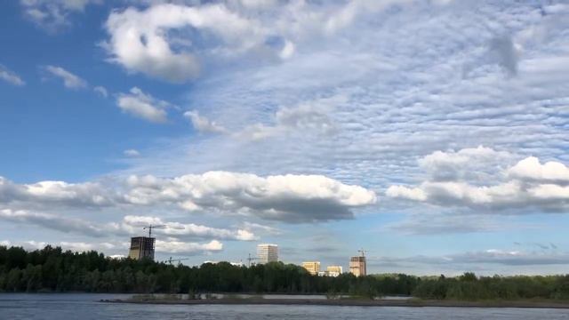 Река Обь. Новосибирск смотреть онлайн