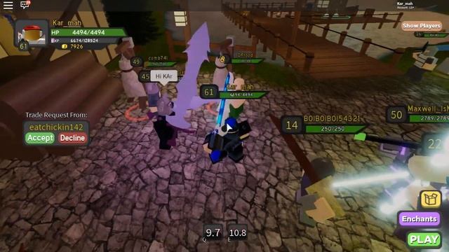 THE BEST WEAPON DAMAGE! | Dungeon Quest | ROBLOX смотреть онлайн