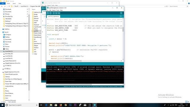 Arduino Gesture Sensor PAJ7620 Tutorial | How to make a Gesture Sensor? смотреть онлайн