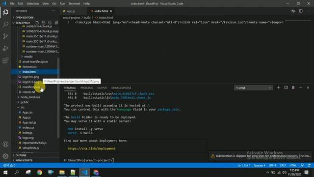 Deploy React application to Firebase смотреть онлайн