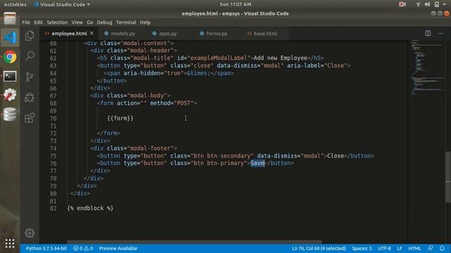 CRUD application in Django || Part -1 by dinesh kc|| Complete Django Tutorials in Nepali смотреть онлайн