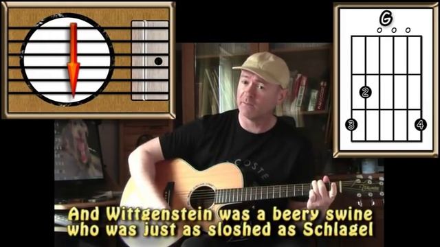 Philosopher's Song - Eric Idle (Monty Python) - Acoustic Guitar Lesson смотреть онлайн