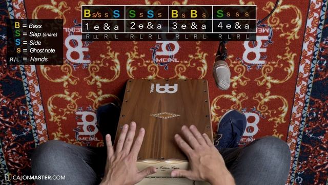 Very Cool R&B Groove On CAJON! - Cajon Groove Library смотреть онлайн