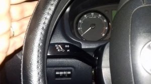 Шкода фабия 2. Как легко включить ДХО.