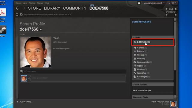 How to Add Avatar to Steam смотреть онлайн