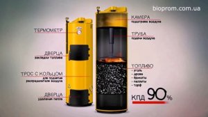 Котел длительного горения Stropuva