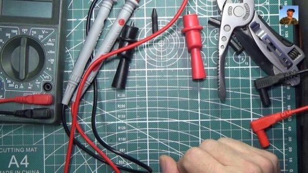Набор тестовых щупов для мультиметра с Алиэкспресс A set of test probes for a multimeter Aliexpress