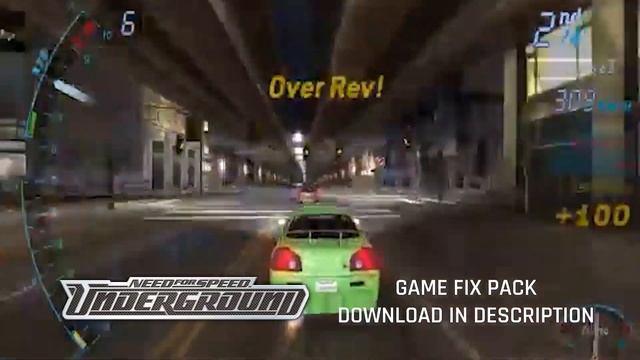 NFS Underground | Game Fix Pack (Cutscenes, Vinyls, Sound) смотреть онлайн