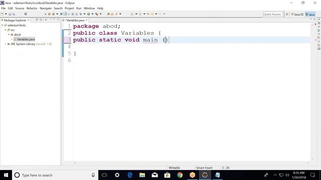 Selenium Class 9 - Java Variables and Operators смотреть онлайн