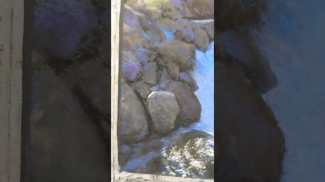 My Experience: Fabriano and UART, rock painting with pastels смотреть онлайн