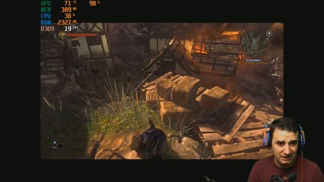 The Witcher 2 GT 320 Quad Core Q9300 смотреть онлайн