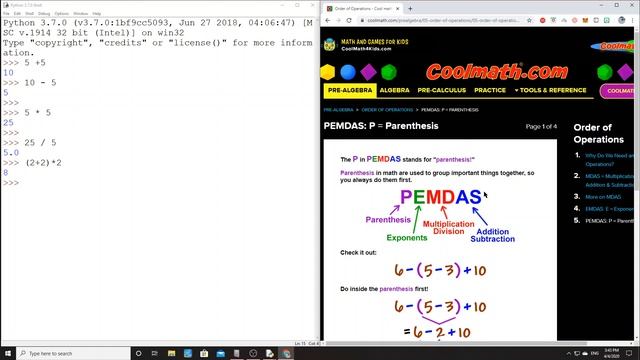 Python Lesson 2 Expressions and Operators смотреть онлайн