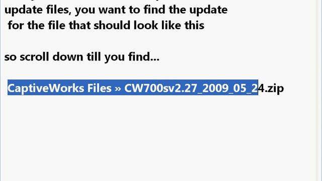 CAPTIVEWORKS 700s - how to update (part 1 of 2) смотреть онлайн