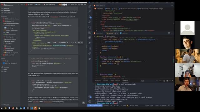 Bootstrap and Data (Part 2) смотреть онлайн