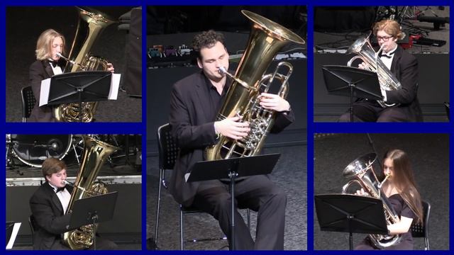 Oldham County HS Tuba-Euphonium Ensemble 2-15-2021 смотреть онлайн