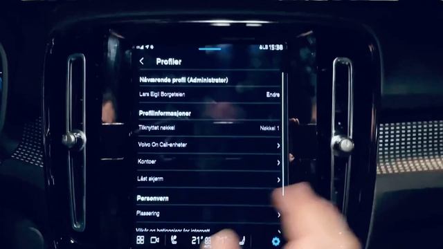 2021 - Volvo XC40 Recharge P8 - Infotainment & Google - volvolars.no смотреть онлайн