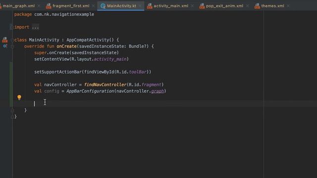 How to integrate toolbar with Navigation Component || Android Kotlin tutorial for beginners смотреть онлайн