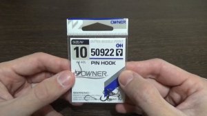 Видеообзор лещевого крючка Owner Pin Hook по заказу Fmagazin