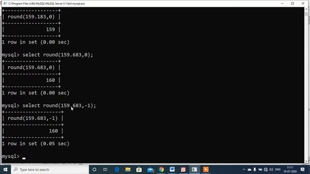Numeric functions in my SQL by Dr Surya Pratap Singh смотреть онлайн