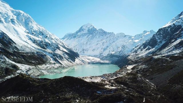 New Zealand & Deep House Mix - 4K Scenic Film With EDM Music смотреть онлайн