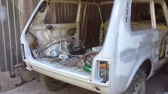 кузовной ремонт и восстановление НИВА 21213 1997гв Restoration auto смотреть онлайн