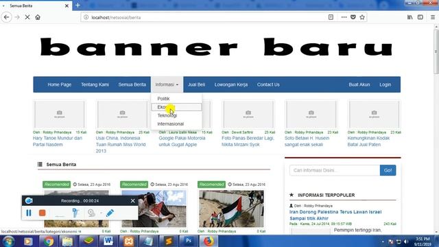 Script PHP Web Komunitas Penulis artikel Lepas dengan Codeigniter 3.x dan Bootstrap 3 смотреть онлайн