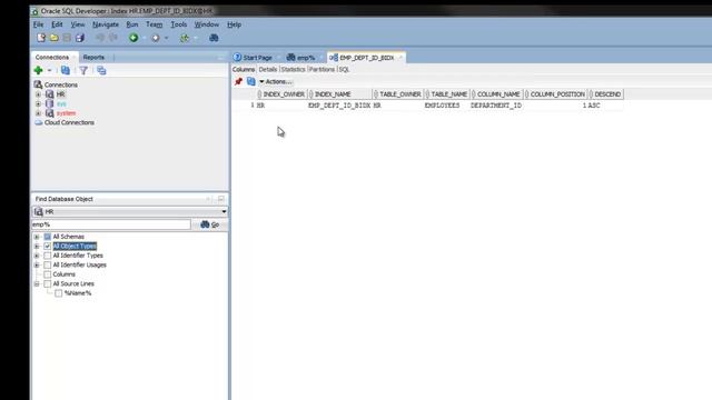 Find Database Object in SQL Developer 4.0 смотреть онлайн