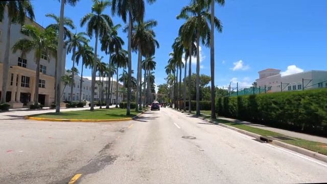 West Palm Beach Florida - Driving Through West Palm Beach Florida 4k UHD смотреть онлайн