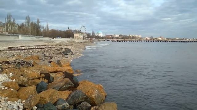 Евпатория Реконструкция набережной Неделя до Нового Года смотреть онлайн