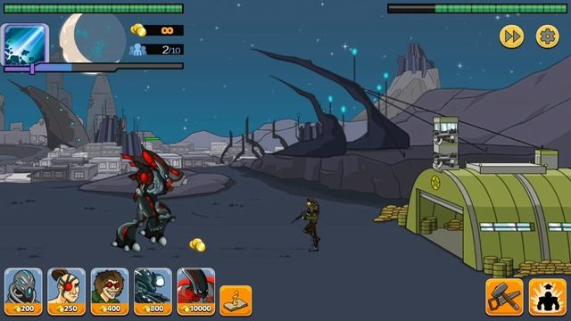 Age of War 2 - Voltornator vs Stalislov The Supreme | Gameplay Walkthrough (Android/iOS) смотреть онлайн