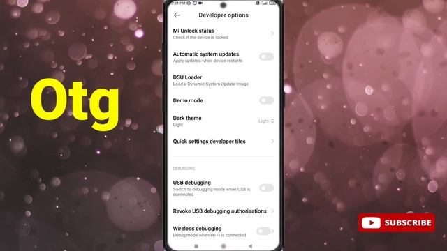 Redmi Note 8 Otg Setting | Redmi Note 7 Pro Otg Setting | Redmi Note 11 Otg Setting