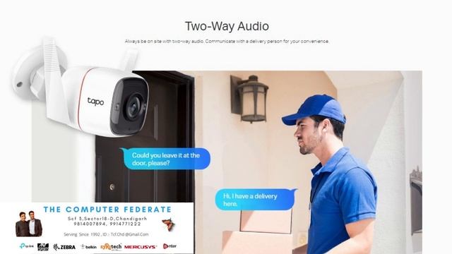 TP-Link Outdoor Security Wi-Fi Camera Tapo C310 Quick Overview! смотреть онлайн