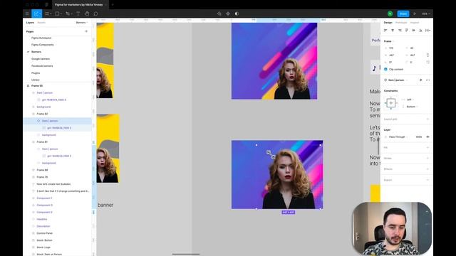 7.4 - Generic banners - Item: Person - Figma for Digital Marketing and Growth Hacking смотреть онлайн