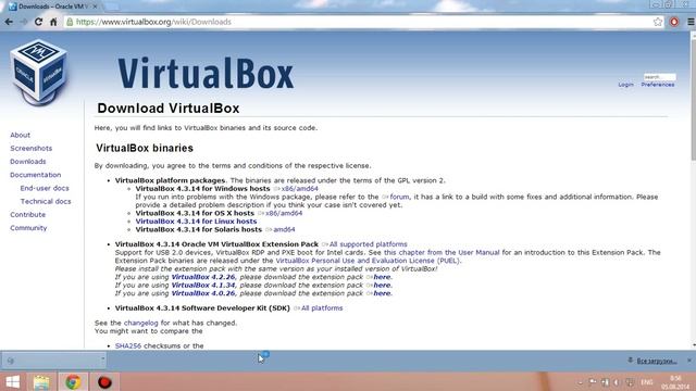 #тп1 быстрая и простая установка Virtualbox(виртуал бокс) на Windows(виндовс) смотреть онлайн