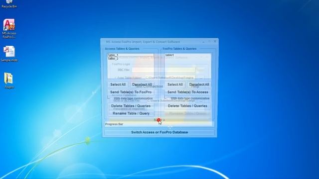 How To Use MS Access FoxPro Import, Export & Convert Software смотреть онлайн