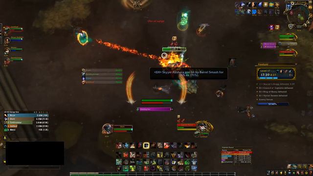 Shett - Freehold +17 (87K DPS) 475 Arms Warrior - WoW BFA 8.3 Mythic+ Dungeon смотреть онлайн