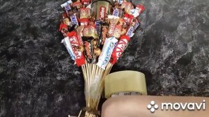 Сладкий букет своими руками.