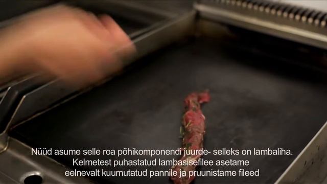 How they cook lamb meat. Restaurant Mio Mare. смотреть онлайн