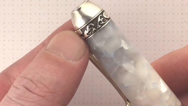 Обзор перьевой ручки Aurora Oceano Glaciale Artico, LE смотреть онлайн