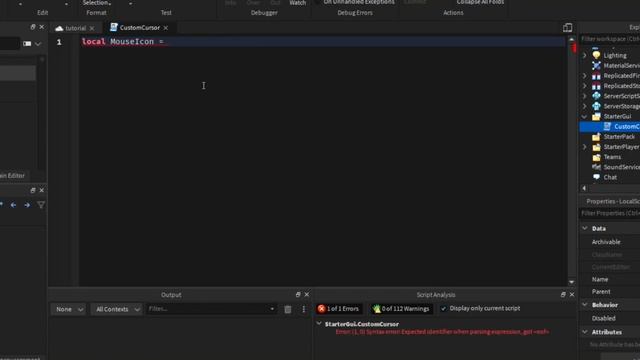 Roblox Studio: How To Make Custom Cursor | 2021 смотреть онлайн