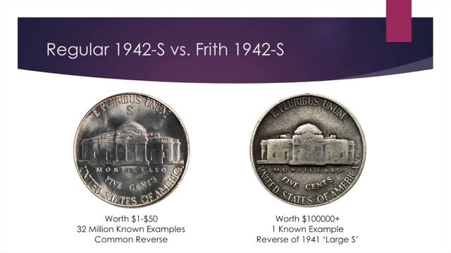 THE MOST VALUABLE NICKEL IN EXISTENCE - 'Frith' 1942 Error Nickel смотреть онлайн