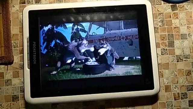 Pocketbook IQ701. пример воспроизведения видео в приложении Rock Player. смотреть онлайн