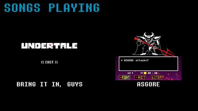 Undertale Recurring Musical Themes -- ASGORE/Determination смотреть онлайн