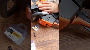 собираю новую бензопилу Carver