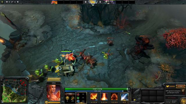 Самый быстрый гайд на персонажа Lina смотреть онлайн