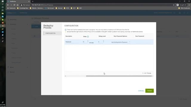 NetWorker - vProxy redeployment using NWUI смотреть онлайн